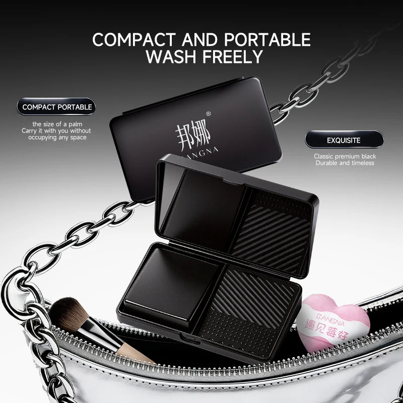 Bonna Mini Washing Board Storage Box Gear for Makeup Brushes and Puffs Cleaning Soap Washing Tools