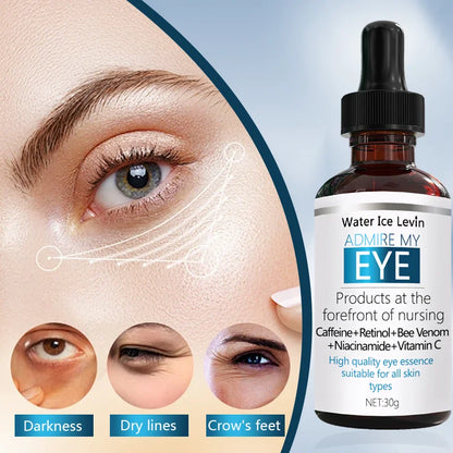 Multi-Targeted Eye Serum - Caffeine + Retinol - Visibly Revives Eye Area - For Dark Circles & Puffiness