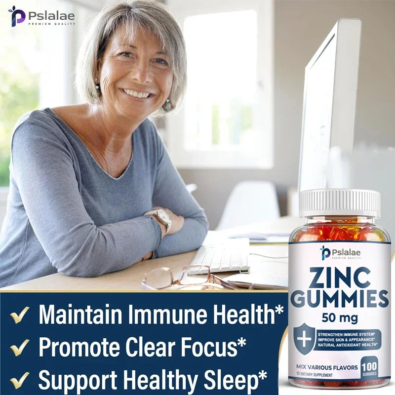 Zinc Gummies - Supports Cognitive Performance, Mood and Energy Levels and Promotes Healthy SleepSupplements