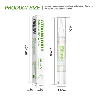 Lakerain Anti-bite Nail Pen Adult Children's Nail Protection Room Bite Bitter Nail Pen Quit Eating Finger Pen