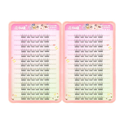 Korean Idol DIY Lashes Extension Cute Cat Paw False Eyelashes Natural Make Up Large Capacity DIY Lash Cluster