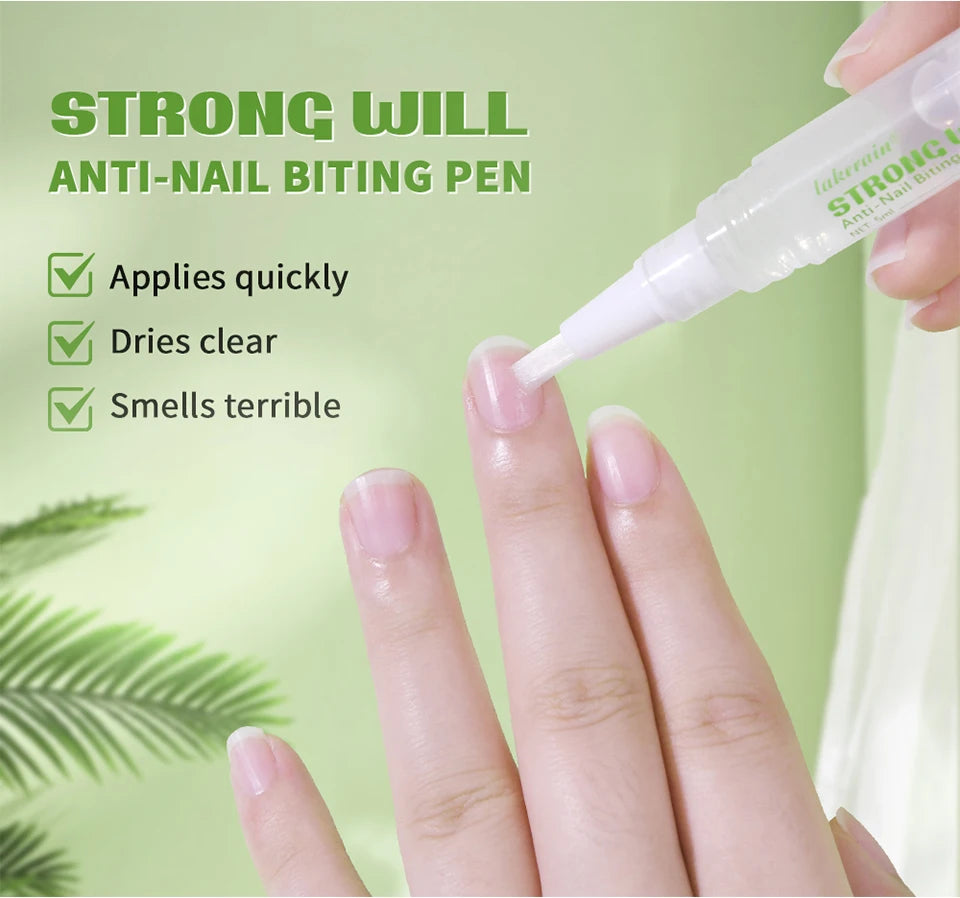 Lakerain Anti-bite Nail Pen Adult Children's Nail Protection Room Bite Bitter Nail Pen Quit Eating Finger Pen