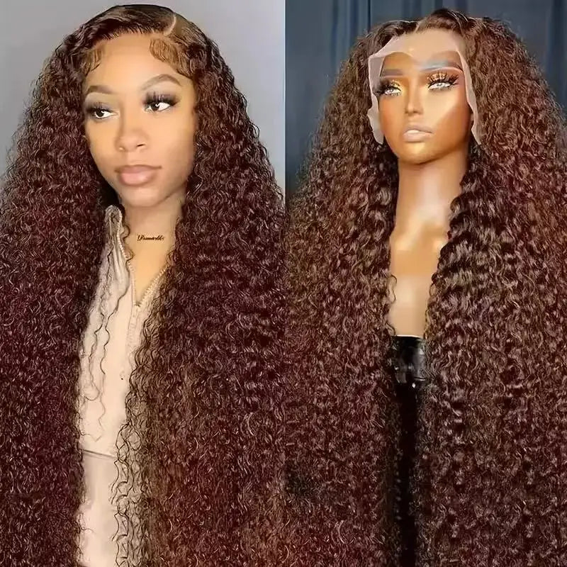 African short curly long hair wigs, fashionable front lace synthetic fiber full head wig