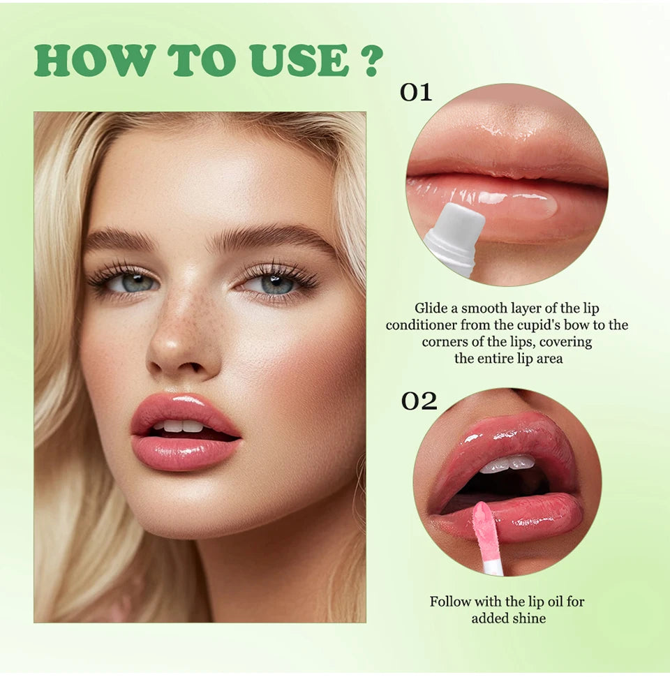 Lip Glosses Set Lip Gloss Combo with Keychain Peach Fragrance Moisturizing Plumping Lip Makeup Christmas Present