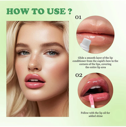 Lip Glosses Set Lip Gloss Combo with Keychain Peach Fragrance Moisturizing Plumping Lip Makeup Christmas Present