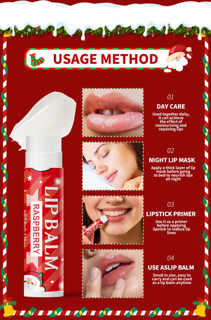 20 pieces/box Christmas lipstick Set Christmas Socks Filler Christmas Gift Long lasting Moisturizing Gloss Non greasy -5 flavors