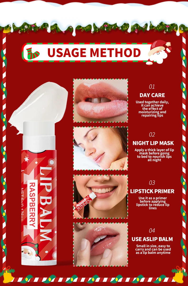 20 pieces/box Christmas lipstick Set Christmas Socks Filler Christmas Gift Long lasting Moisturizing Gloss Non greasy -5 flavors