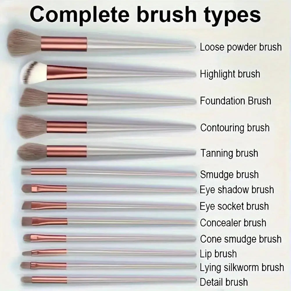 Professional Makeup Brush Set for Foundation Powder Eyeshadow & Blending Soft Fluffy Cosmetic Brushes Beauty Tools Makeup 2026