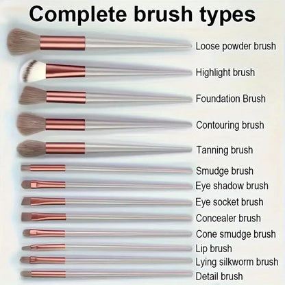 Professional Makeup Brush Set for Foundation Powder Eyeshadow & Blending Soft Fluffy Cosmetic Brushes Beauty Tools Makeup 2026