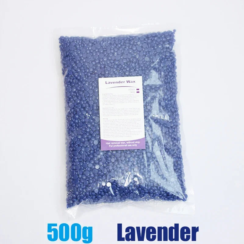 50/200/500g Painless Hard Wax Beans Depilatory Wax Beads Effective Hair Removal For Face Leg Bikini Body Home Wax Kit Supply