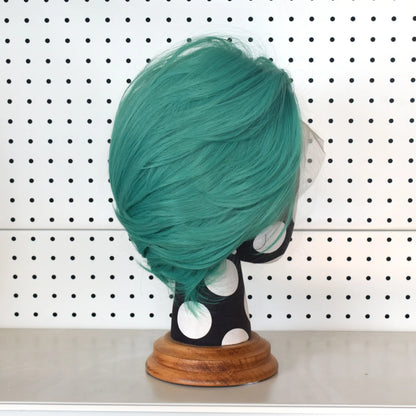 613 Blonde Short Bob Straight Wig for Man 8 Inch 13*4 Synthetic Lace Wigs 150% Density with Heat Resistant Fiber Hair Wig