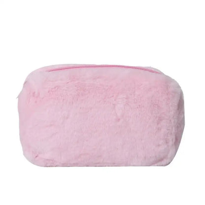 New-Plush Makeup Bags For Women Soft Travel Cosmetic Bag Organizer Case Lady Girls Make Up Case