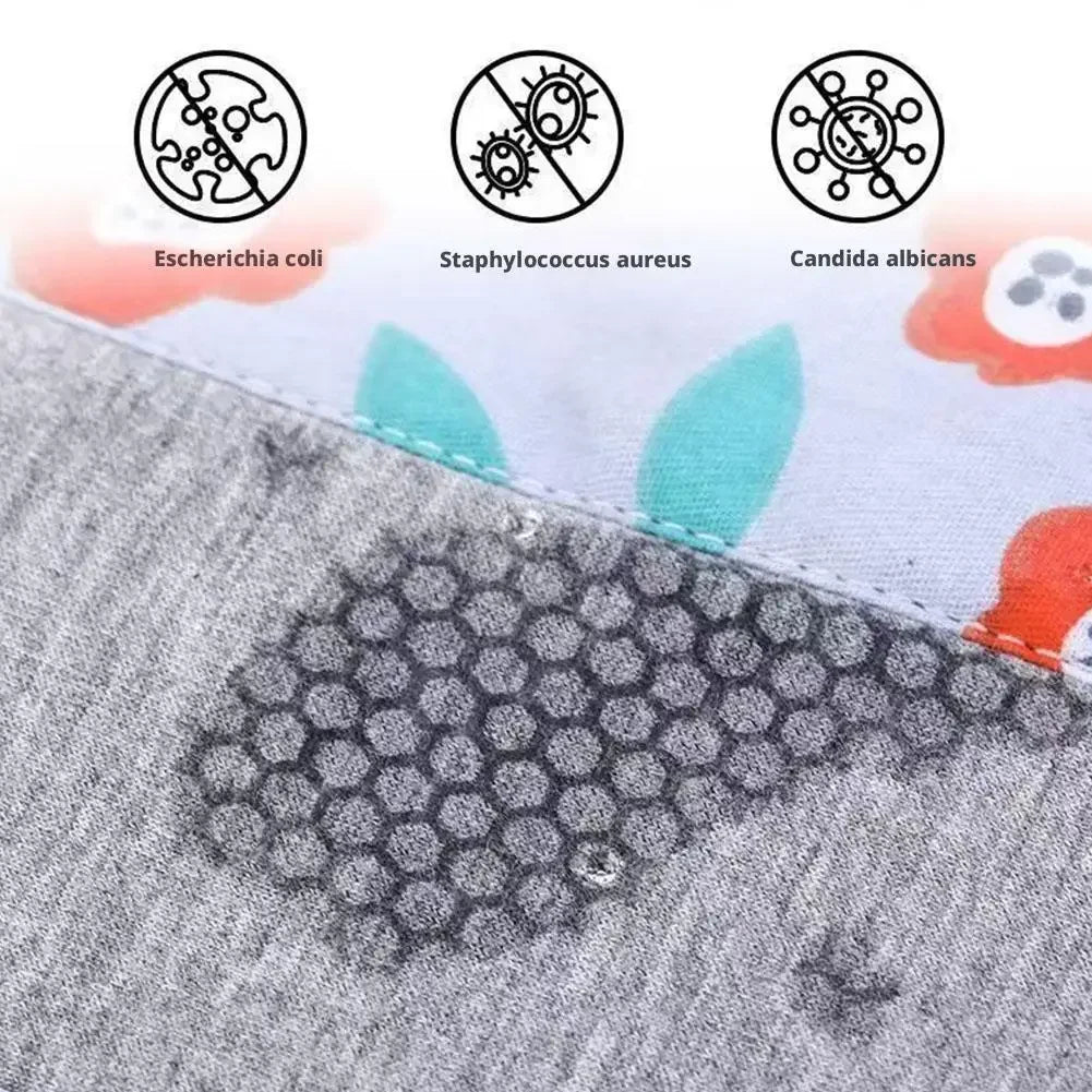 4 Pieces Reusable Graphene Incontinence Pads - Leak-Proof, Washable Sanitary Napkin for Elderly Care and Mobility Support