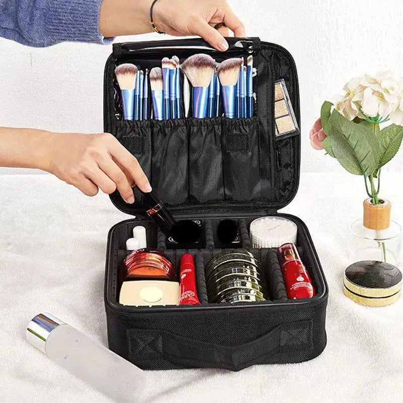 Portable Professional Makeup Case Waterproof Travel Makeup Bag Female Beauty Nail ToolBox For Women Cosmetic Organizer