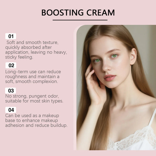 NAD+ Peptide Boosting Cream Anti-Wrinkle Firming Lifting Hydrating & Repairing Face Cream for Sagging Skin Daily Skincare