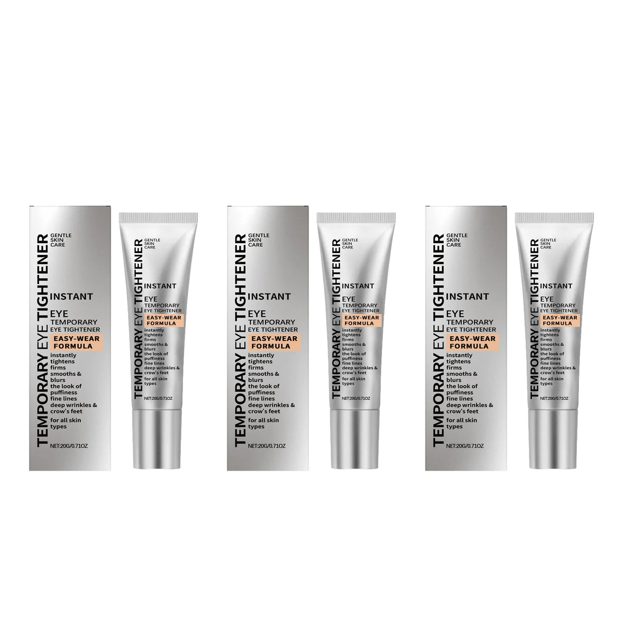 Firm Eye Tightener Cream Remove Dark Circles Eye Bags Anti-Wrinkle Lifting Smoothing Fine Lines Moisturizing Temporary Eye Cream