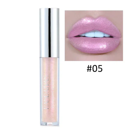 6 Colors Glitter Liquid Lip Gloss Tint Laser Holographic Lipstick Mermaid Glitter Lip Gloss Not Fading Lasting Lip Tint Cosmetic