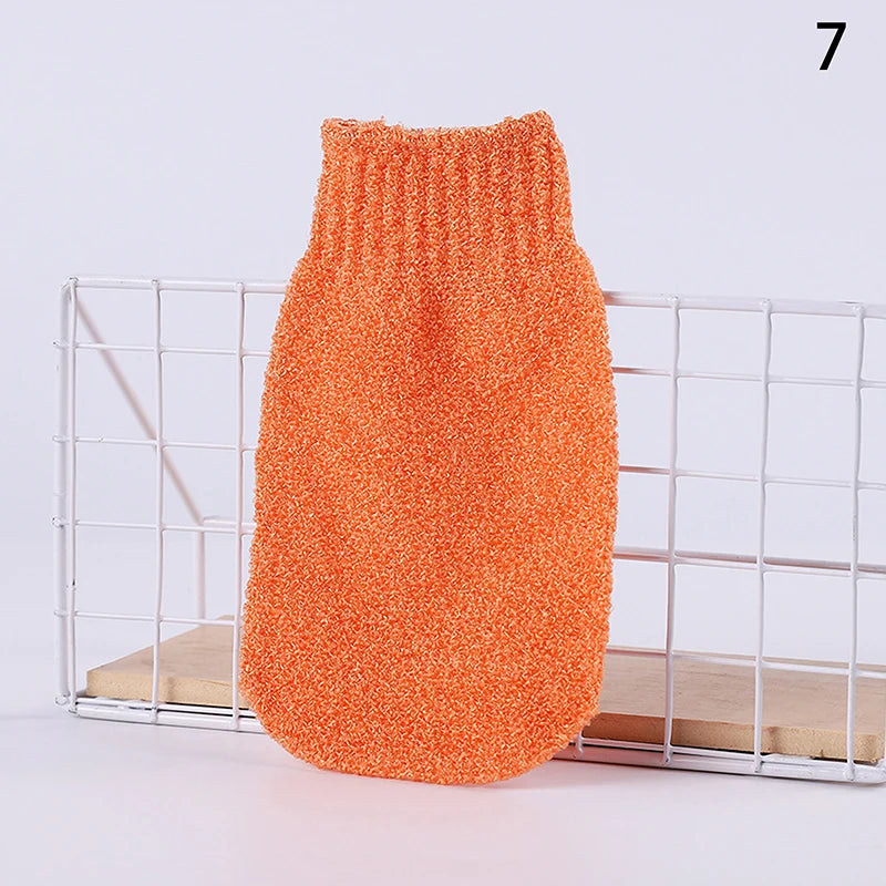 1pc Bath for Peeling SPA Exfoliating Shower Brush Body Cleaning Scrub Mitt Rub Dead Skin Gloves Shower Towel Foam Body Massage