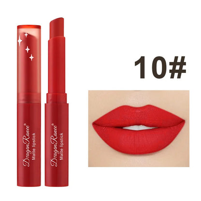 Matte Velvet Red Lipstick Lipliner Pen Makeup Waterproof Nude Lip Stain Tinit Long Lasting Lipstick Pen Cosmetics 12 Colors