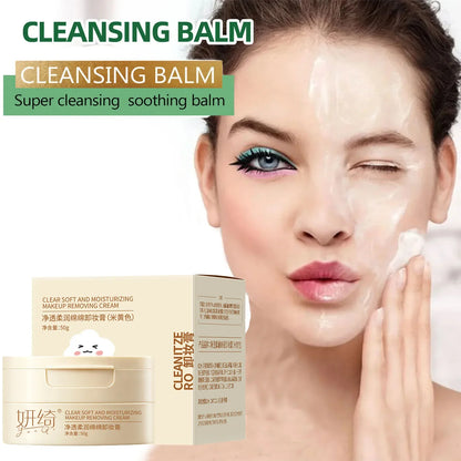 Cleansing Blam Makeup Remover Soft 50g Mild Gentle Makeup Remover Cream Refreshing Deep Cleansing Facial Beauty Women Tools