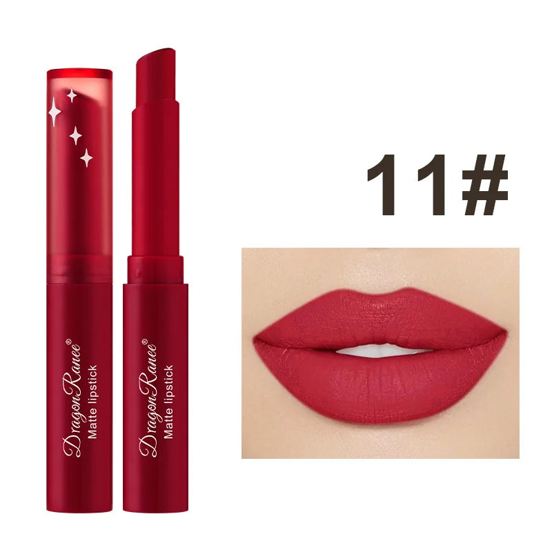 Matte Velvet Red Lipstick Lipliner Pen Makeup Waterproof Nude Lip Stain Tinit Long Lasting Lipstick Pen Cosmetics 12 Colors
