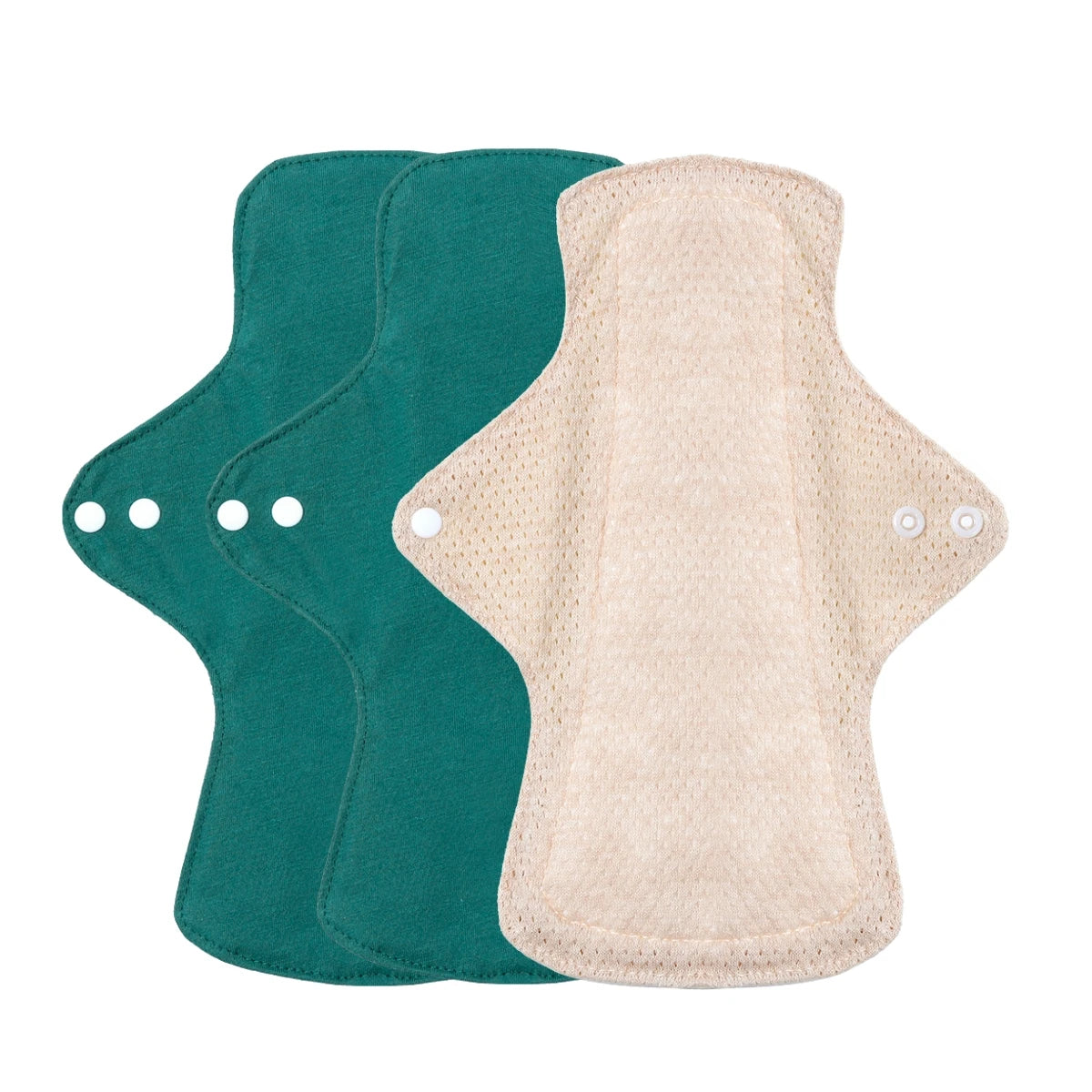 AIO Washable Incontinence Pads, Leak Proof Reusable Sanitary Pads for Women, Urine Proof Period Underwear Pads 3PCS Wholesale
