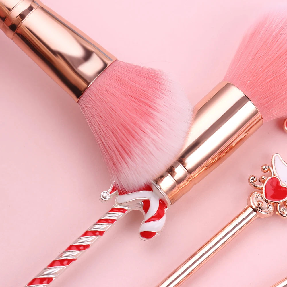 Christmas series makeup brush, creative design, candy Christmas tree eye shadow brush, Christmas ball special makeup tool