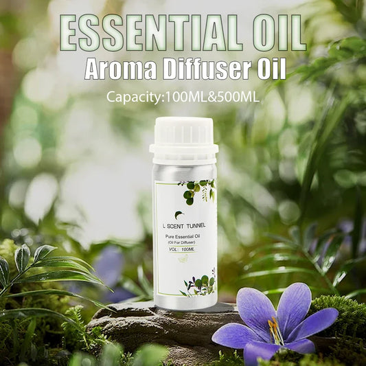 100ml&500ml Diffuser Essential Oils Fragrance Oil for Home Perfumes Hotel Aromatherapy Machine Essential Oil Diffuser Aroma Oil