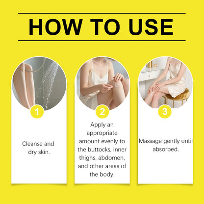 Butt Lift Cream Firming & Hydrating Cream for Buttocks Anti-Cellulite Treatment Tightening Smoothing Cream with Collagen Retinol