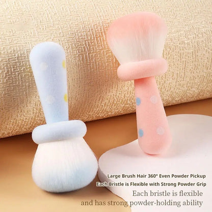 Cute Mushroom Powder Brush Blusher Brush Nail Dust Brush Makeup Brush Blusher Brush Nail Dust Brush Makeup Brush