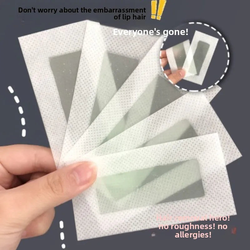 10/20Pcs Wax Strips Hair Removal Kit With Moisturizing After Wax Wipes Cooling Soothing Body Waxing For Women Men