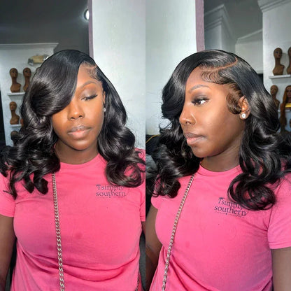 13x4 Body Wave Lace Front Wig Human Hair PrePlucked Brazilian Hair Lace Frontal Wigs For Women Lace Closure Wig