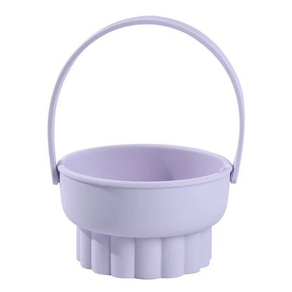 1PC Silicone Washing Bowl Makeup Brush Cleaning Box Make-up Egg Drying Tool Set Powder Puff Washer Sponge Storage Artifact