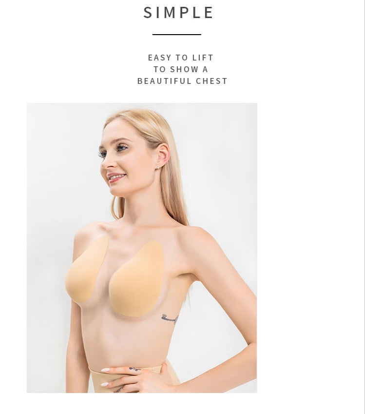 Nipple Cover Silicone Breast Shields Petals Self Adhesive Woman Bust Lift Chest Stickers Invisible Sticky Bra Pasties Booby Tape