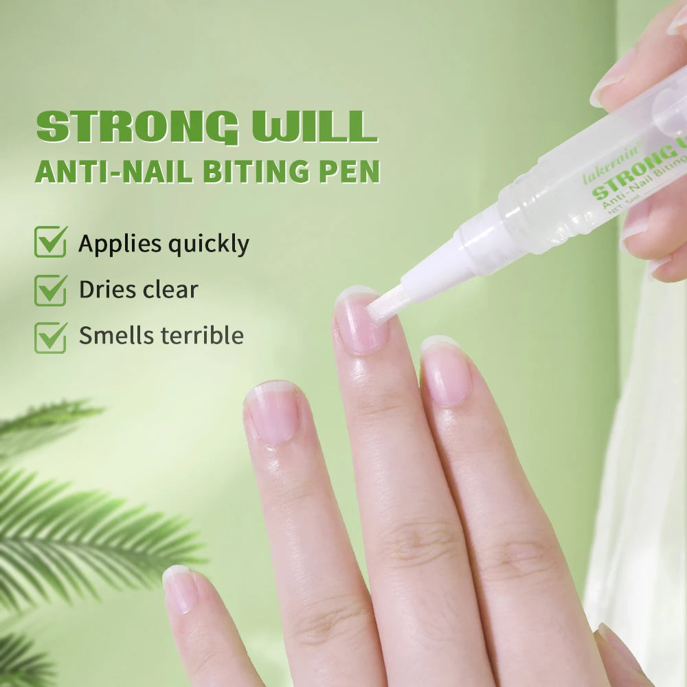 Lakerain Anti-bite Nail Pen Adult Children's Nail Protection Room Bite Bitter Nail Pen Quit Eating Finger Pen