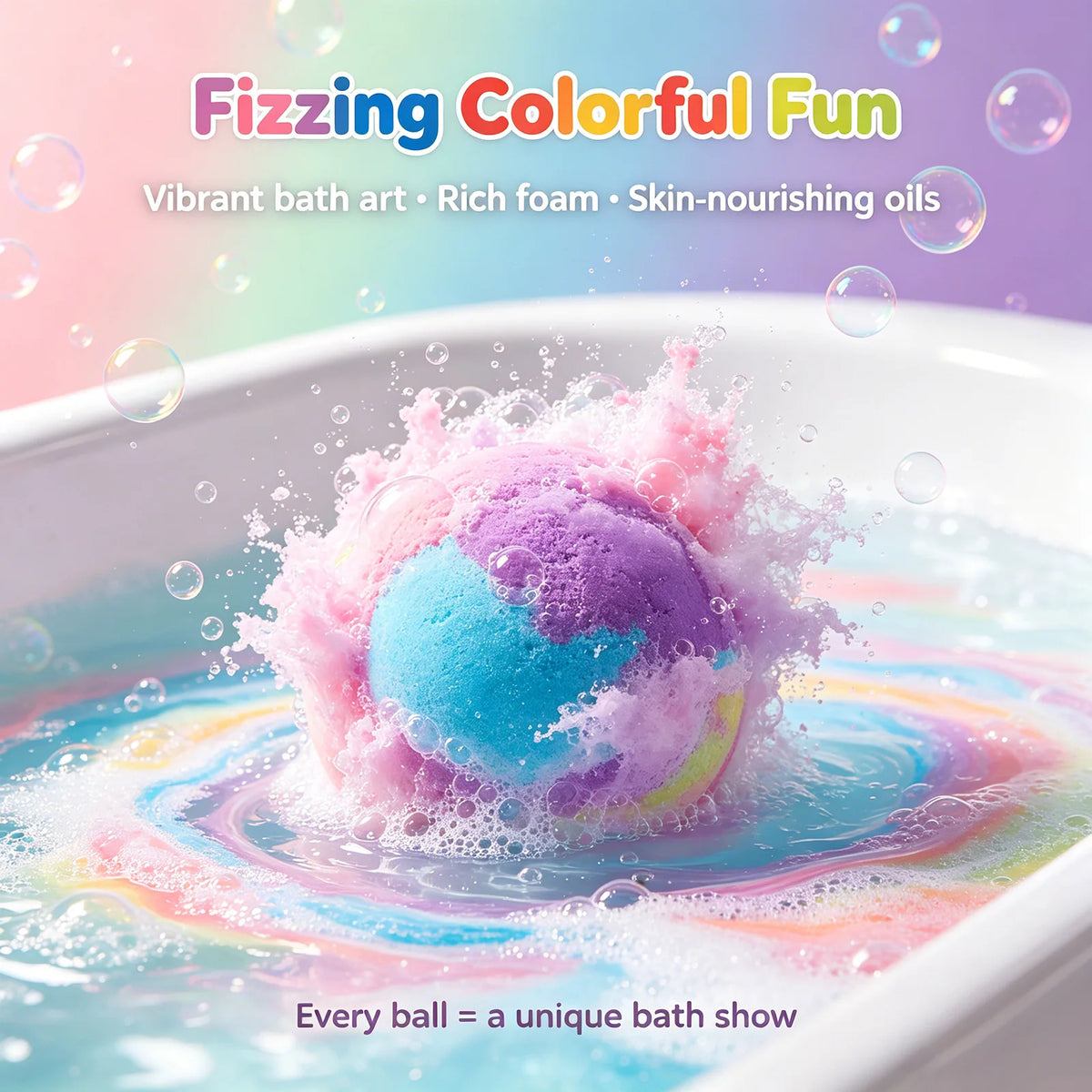 1/4/6/12pcs Bath Bombs Set with Surprise Toys Inside Natural Organic Bubble Bath Fizzies Balls Gift for Holiday Gift Set