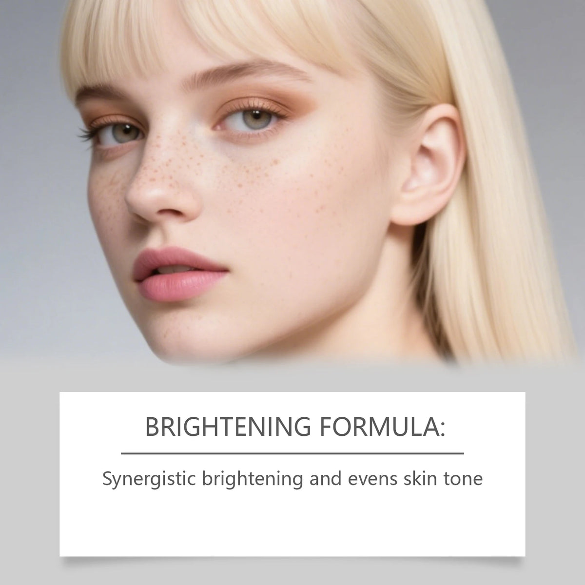 Vitamin C Brightening Ampoule For Dull Uneven Skin Tone Dual Effect Firm Lift Skin Minimize Pore Lightweight Brighten Face Cream