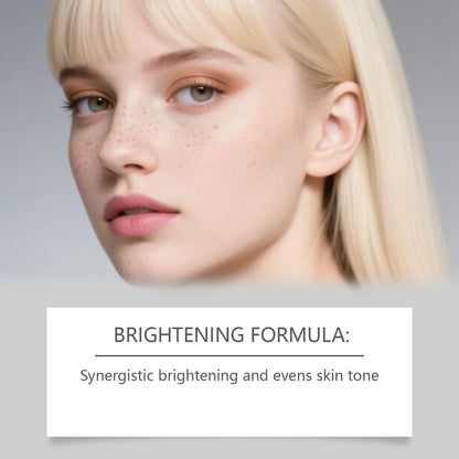 Vitamin C Brightening Ampoule For Dull Uneven Skin Tone Dual Effect Firm Lift Skin Minimize Pore Lightweight Brighten Face Cream