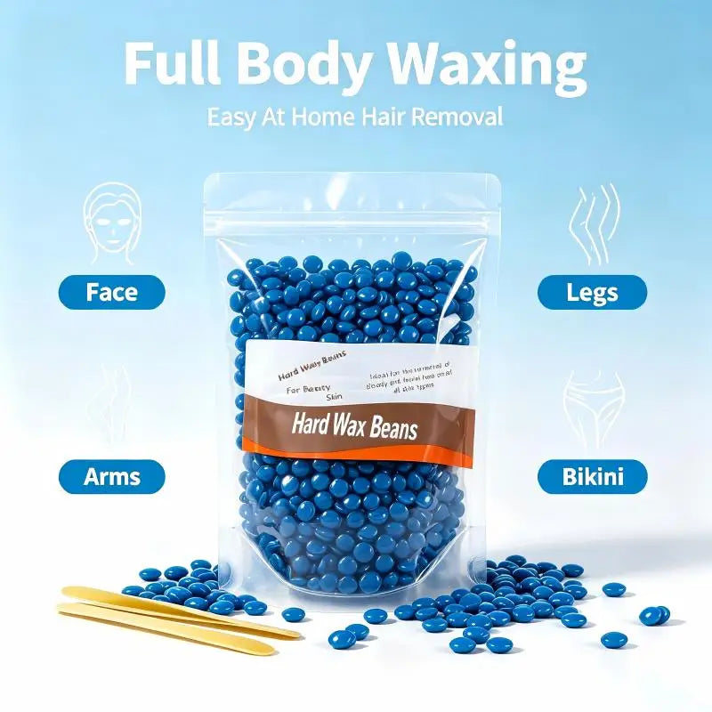 50/200/500g Painless Hard Wax Beans Depilatory Wax Beads Effective Hair Removal For Face Leg Bikini Body Home Wax Kit Supply