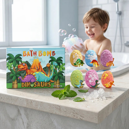Dinosaur Egg Bath Toys Inside Surprise Toys Rich Bubble Funny Shower Relaxing Colorful Bath Experience Kids Friendly Kids Gifts