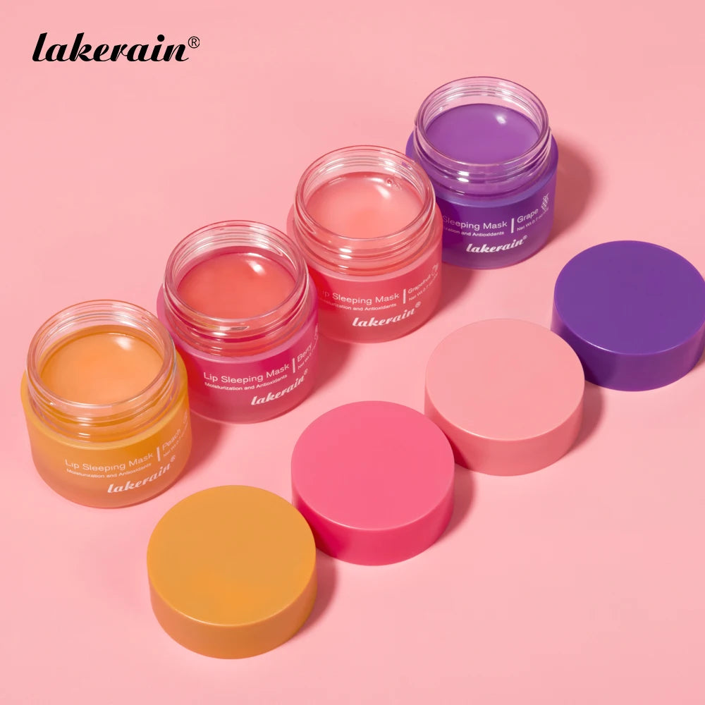 Moisturizing Sleeping Lip Mask Night Lips Care Maintenance Fades Lip Lines Relieves Lipitis Lip Care Products 20g