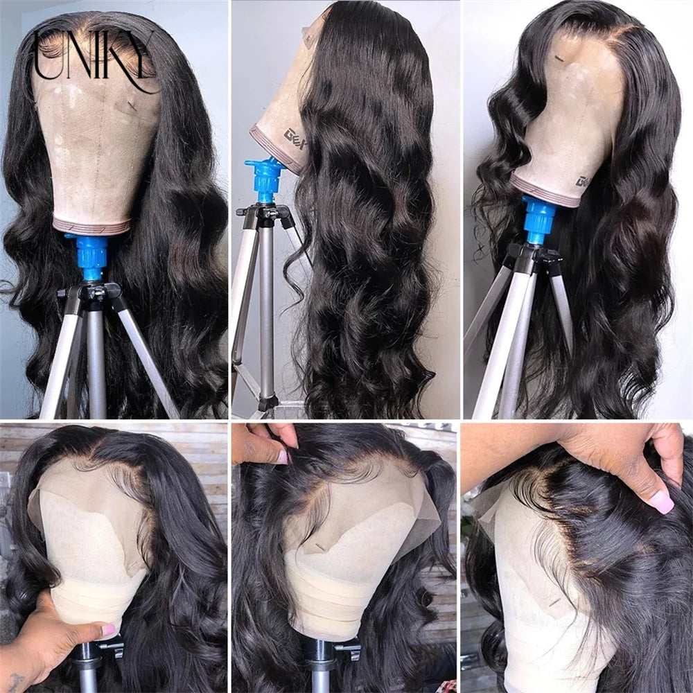 Body Wave 13x4 Lace Front Ombre Wig Human Hair Wig For Women Brazilian 13X4 Blonde Lace Frontal Wig On Sale Clearance 32 34inch