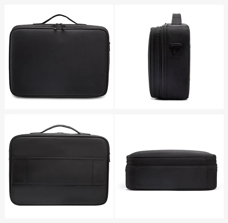 New Oxford Makeup Bag For Women Professional Large Capacity Travel Cosmetic Case Waterproof Manicure Makeup Toolbox