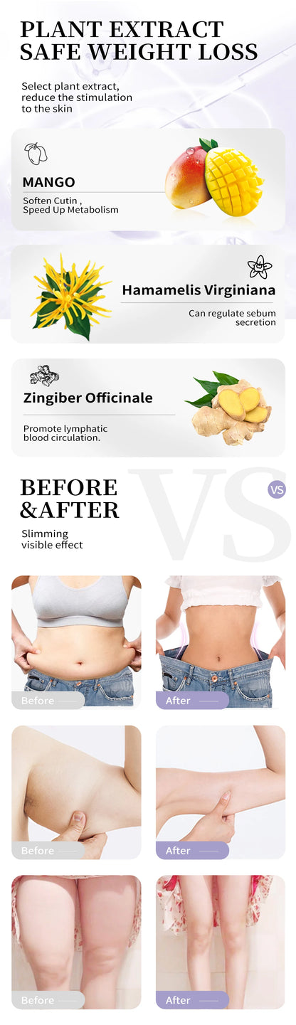 Mango Slimming Weight Lose Body Cream Slimming Shaping Create Beautiful Curve Firming Cellulite Body Anti Winkles Skin Care