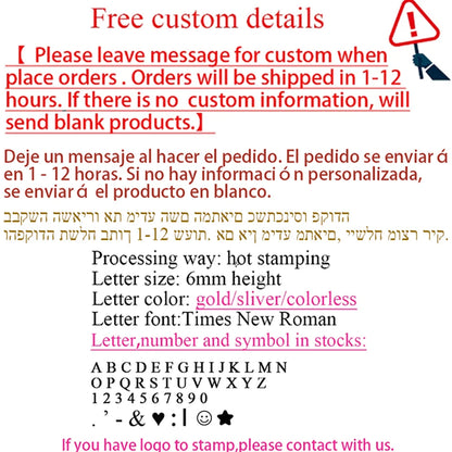 Travel Luxury PU Leather Engrave Name Cosmetic Bag Zipper Fashion Small Make Up Bag Business Pen Pouch Versatile Storage Bags
