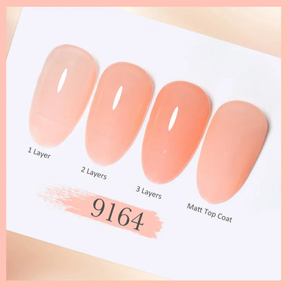 CANNI Gel Nail Polish TPO/HEMA FREE Gorgeous Christmas Red Color Winter Nails Full Coverage Soak Off UV LED Semi Permanent Gel