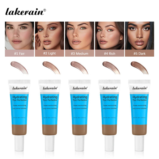 Strong Coverage Tinted Hydrator Cream Lightweight Concealer Even Skin Tone Semi-matte Finish Natural Moisturizes Face Cosmetics