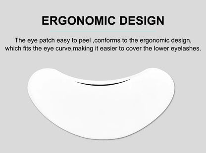 50 Pairs Eyelash Extension Patch Hydrogel Patches Gel Pad Makeup Lash Lift Tools Under Eye Patch Pads for Eyelash Extension