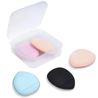 CNK 5/10Pcs Mini Finger Puff Foundation Small Air Cushion Powder Sponge Face Concealer BB Cream Cosmetic Applicator Makeup Tool