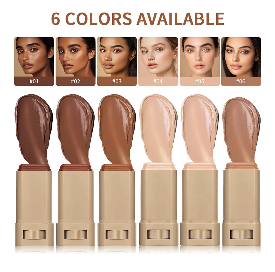 Blur Magnet Primer & Eraser Foundation Stick Long Lasting Pore Minimizing Smooth Face Makeup Oil Control Matte Christmas Gift